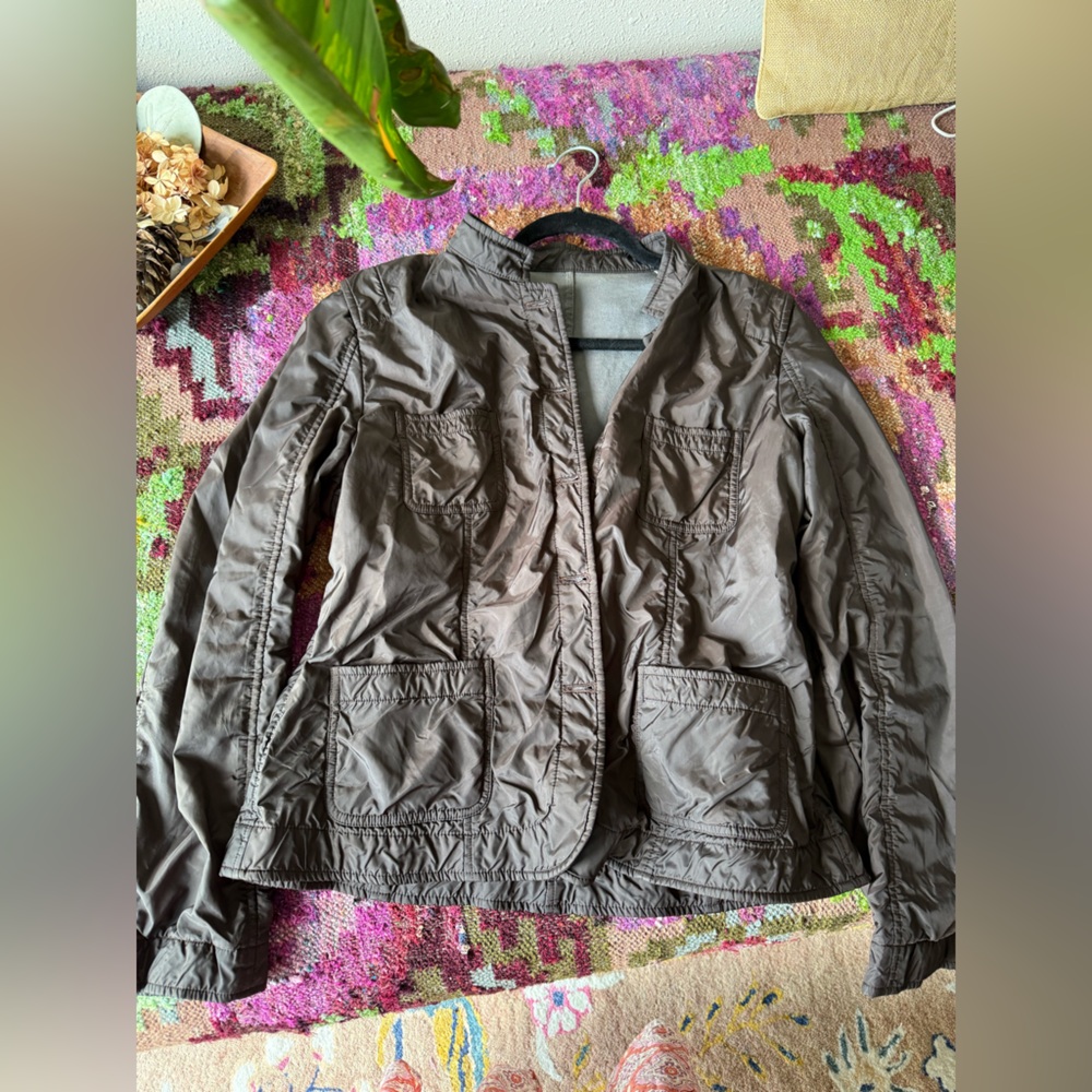 Brown Button-Up Jacket - image 4